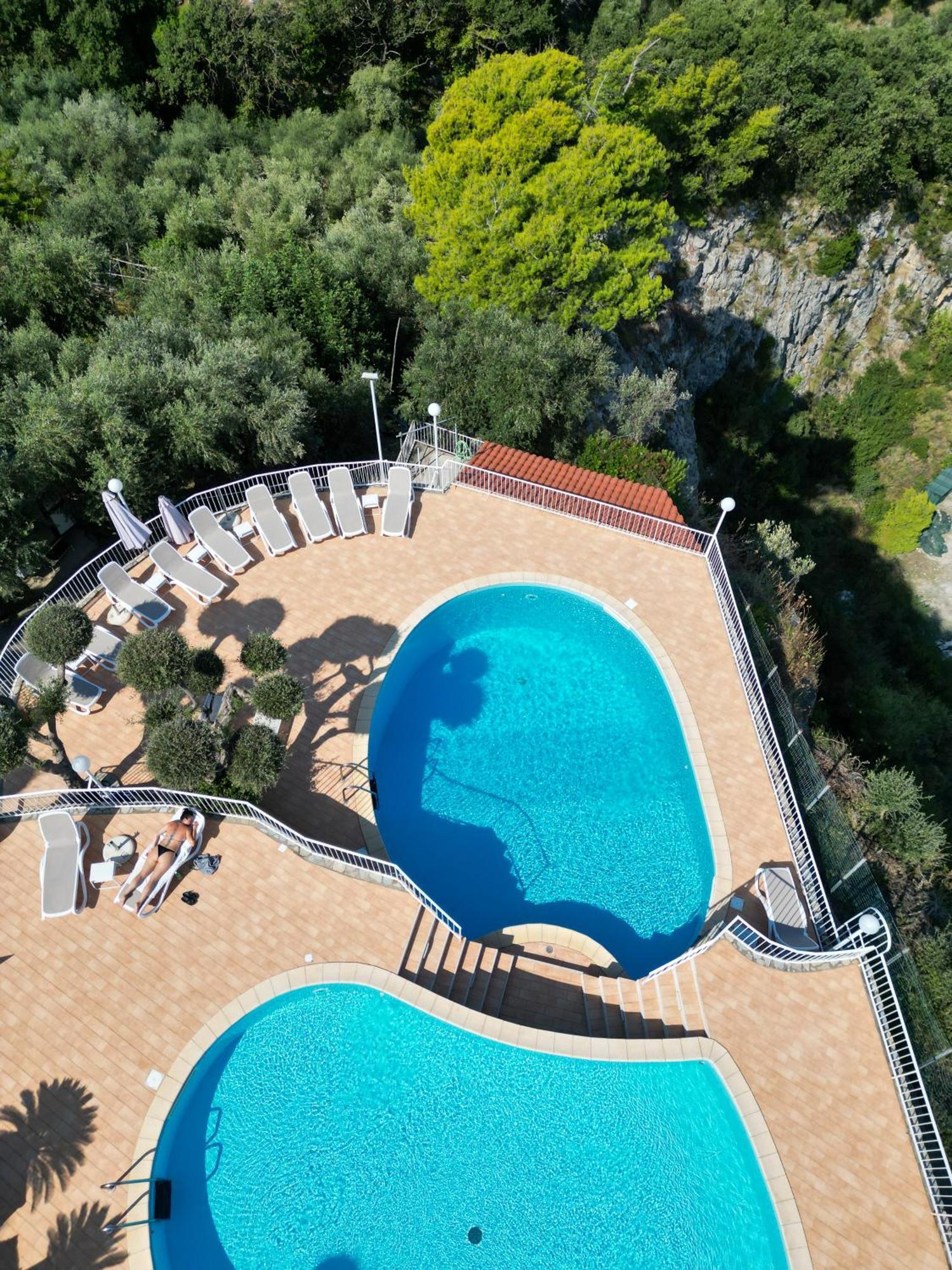 Hotel Villa Lubrense Massa Lubrense Exteriör bild